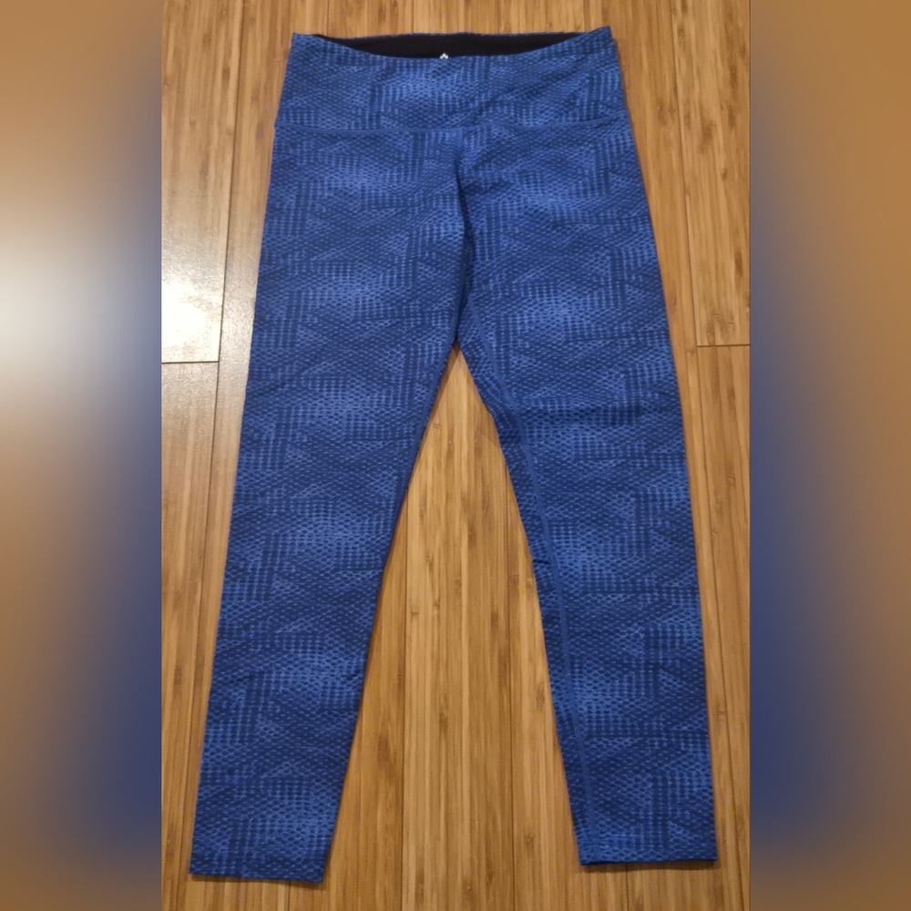 NWOT Tuff Athletics Blue Leggings